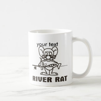 Café TAZA de la RATA del RÍO, su texto