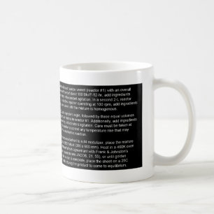 Café Taza de la receta del ingeniero Geeky divertido