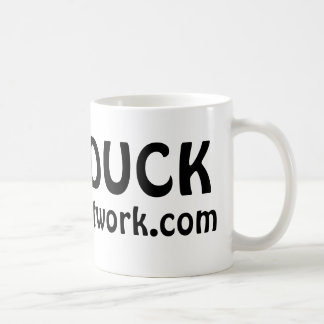 Café taza de la red del iDuck