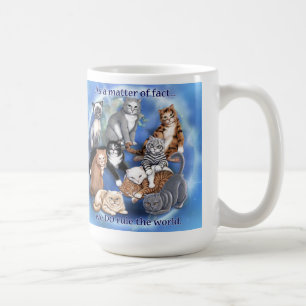 Café Taza de la regla de los gatos