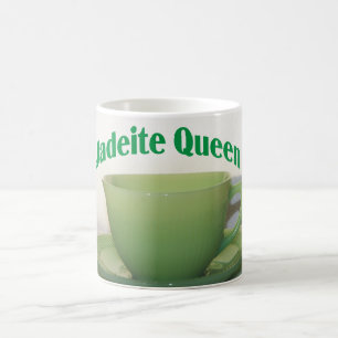 Café Taza de la reina de la jadeíta