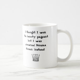 Café Taza de la reina del drama