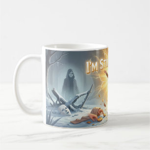 Café Taza de la Resiliencia y Victoria 'Sigo en Pie'