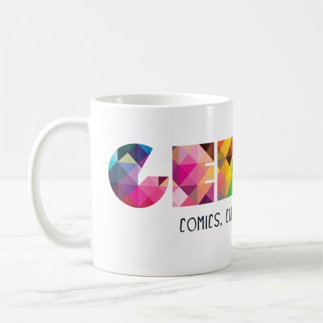 Café Taza de la revista de GEEKED (Izquierda)