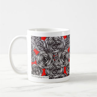 Café Taza de la "rosaleda"