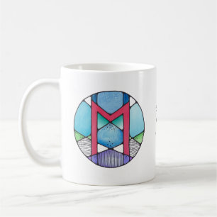 Café Taza de la runa Ehwaz Art Nouveau – ¡LEALTAD!