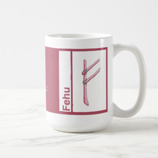 Café Taza de la runa:: Fehu