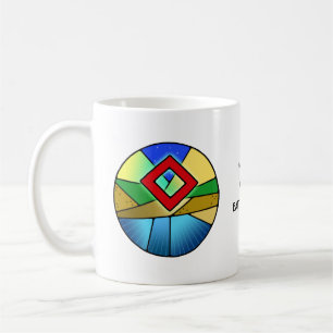 Café Taza de la runa Ingwaz Art Nouveau – ¡MAGIA DE LA