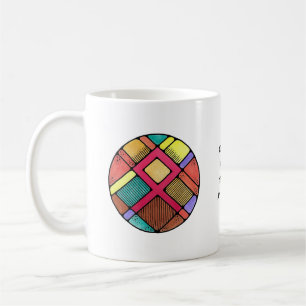 Café Taza de la runa Othala Art Nouveau – ¡HOGAR Y ASCE
