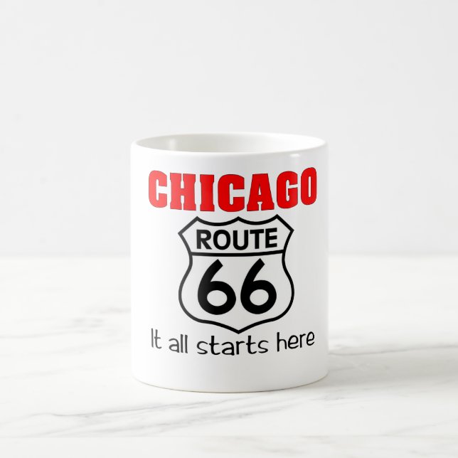 Café Taza de la ruta 66 de Chicago (Centro)