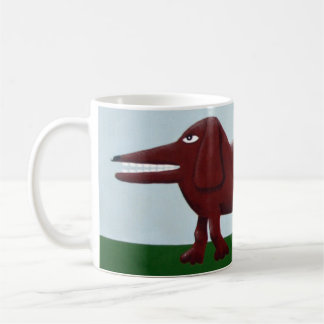 Café Taza de la salchicha de Frankfurt