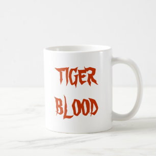 CAFÉ TAZA DE LA SANGRE DEL TIGRE