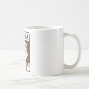 Café Taza de la señal de tráfico de TUC