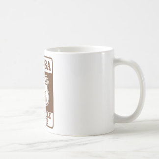 Café Taza de la señal de tráfico de TUC