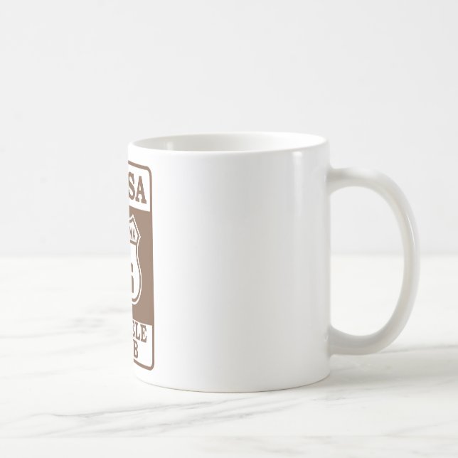 Café Taza de la señal de tráfico de TUC (Derecha)