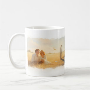 Café Taza de la sensación de recuerdos de amor perdidos