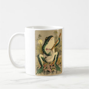 Café Taza de la serenata de la rana