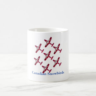 Café Taza de la Siete-nave de los Snowbirds