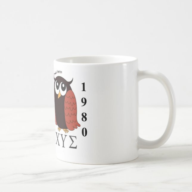 Café Taza de la sigma de Upsilon de la ji (Derecha)