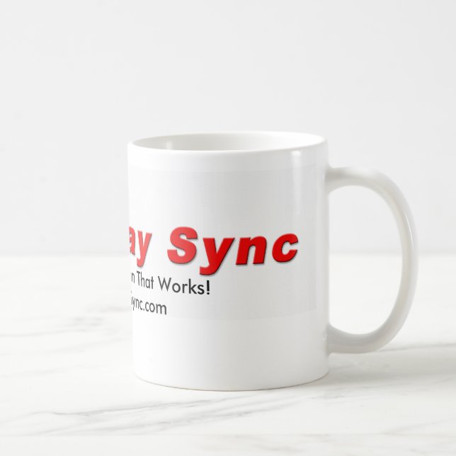 Café Taza de la sincronización de Allway (Derecha)