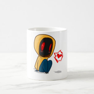 Café Taza de la sudadera con capucha de Chibi
