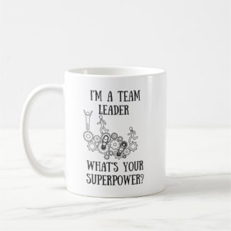 Café Taza de la superpotencia del líder de equipo