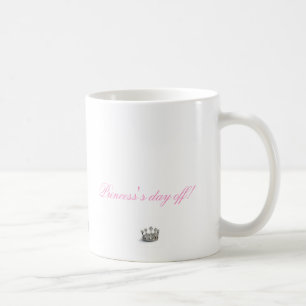 Café taza de la suposición del día libre de la prince