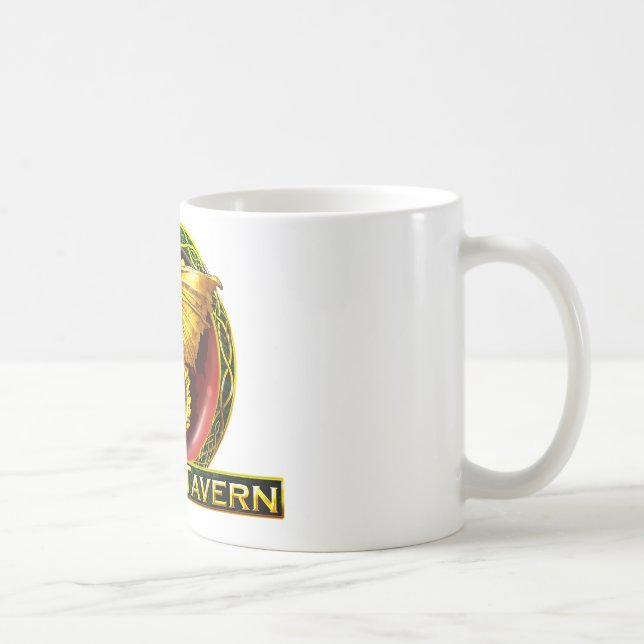Café Taza de la taberna del dragón (Derecha)