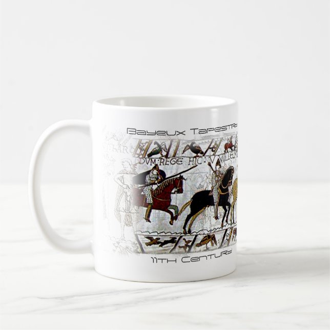 Café Taza de la tapicería de Bayeux (Izquierda)