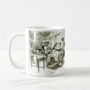 Café Taza de la tarde del verano