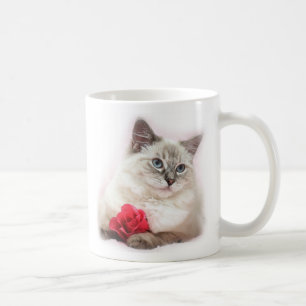 Café Taza de la tarjeta del día de San Valentín de