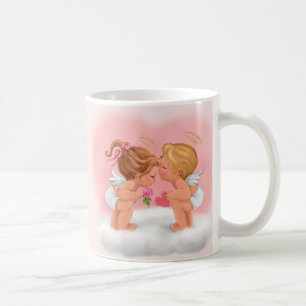 CAFÉ TAZA DE LA TARJETA DEL DÍA DE SAN VALENTÍN DEL S