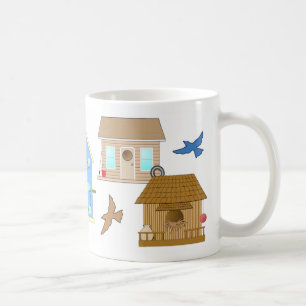 Café Taza de la TAZA de la CASA del PÁJARO