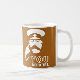 Café Taza de la taza de señor Kitchener You Need Tea