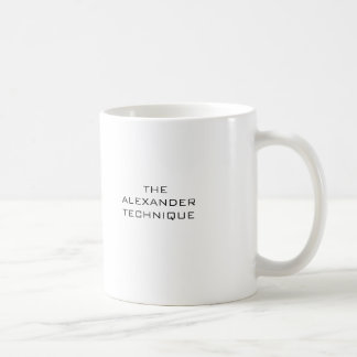 Café Taza de la técnica de Alexander