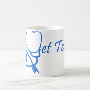 Café taza de la tecnología del veterinario