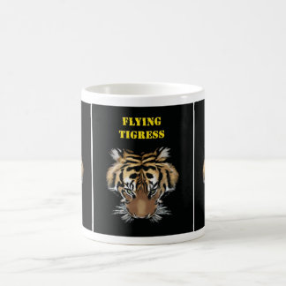 Café Taza de la tigresa del vuelo