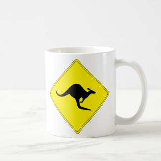 Café Taza de la travesía del canguro - personalizar