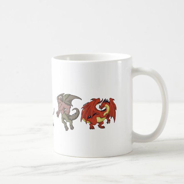 Café Taza de la trayectoria de la arqueología (Derecha)