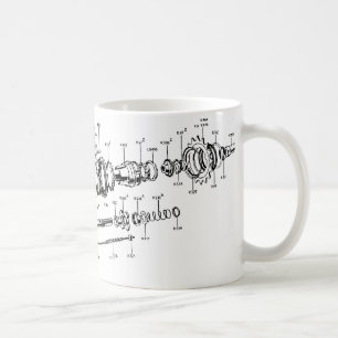 Café Taza de la Tres-velocidad de Sturmey-Archer