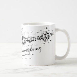 Café Taza de la Tres-velocidad de Sturmey-Archer