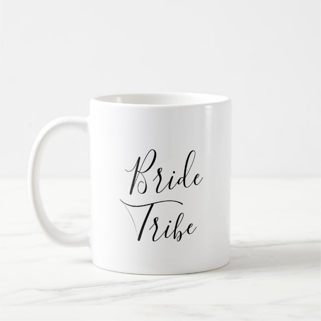 Café Taza de la tribu de la novia | Taza de cerámica pa (Izquierda)