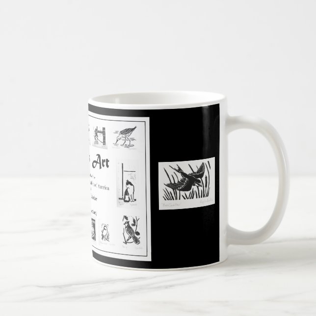 Café Taza de la tubería del arte de Angie (Derecha)