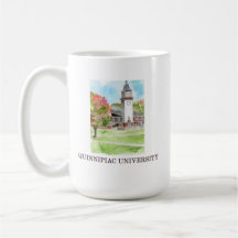 Taza de la Universidad Quinnipiac