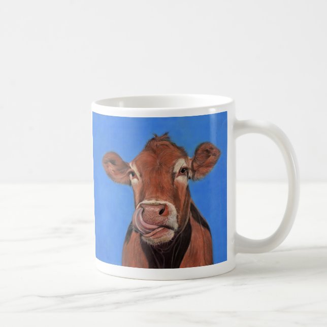 Café Taza de la vaca (Derecha)
