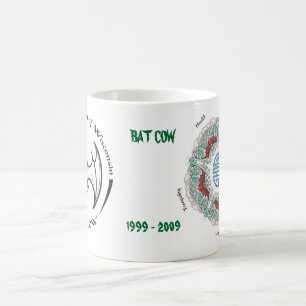Café Taza de la VACA del PALO pequeña