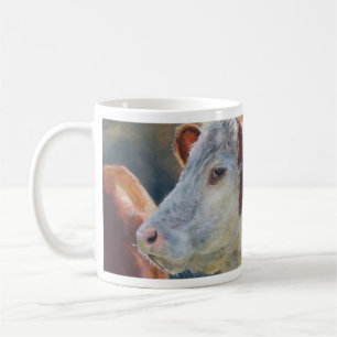 Café Taza de la vaca que dice Moove él adelante