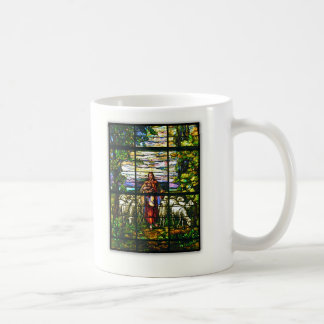 Café Taza de la ventana de la iglesia