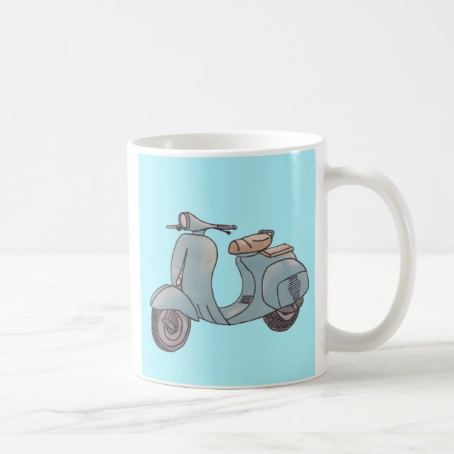 Café Taza de la vespa (Derecha)