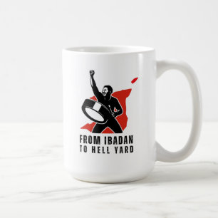 Café Taza de la victoria FITHY 15oz (para zurdos)